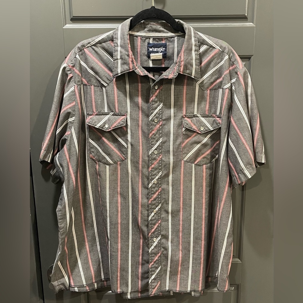 VINTAGE WESTERN SHIRT WRANGLER SIZE 2XL